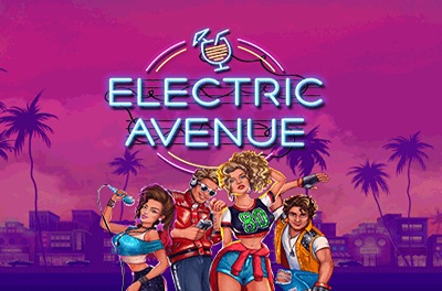 electric avenue slot logo