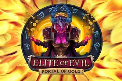 elite of evil portal of gold slot logo