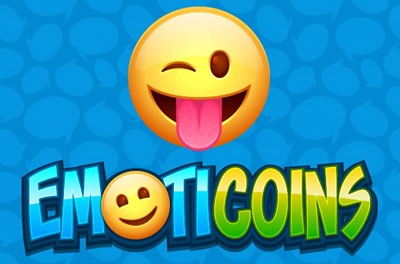 emoticoins slot logo