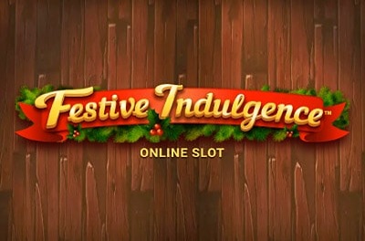 festive indulgence slot logo