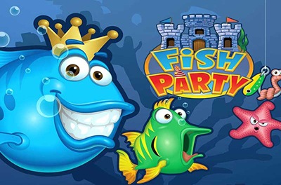 fish party slot logo