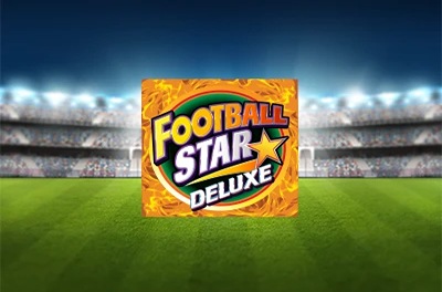 football star deluxe slot logo