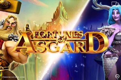 fortunes of asgard slot logo