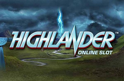 highlander slot logo