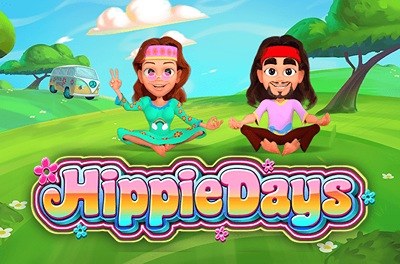 hippie days slot logo