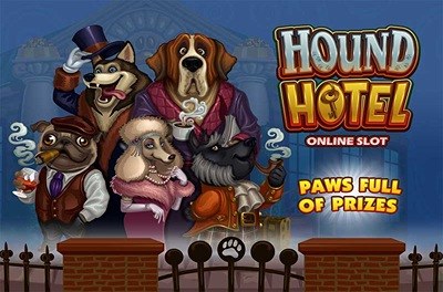 hound hotel slot logo