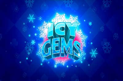 icy gems slot logo