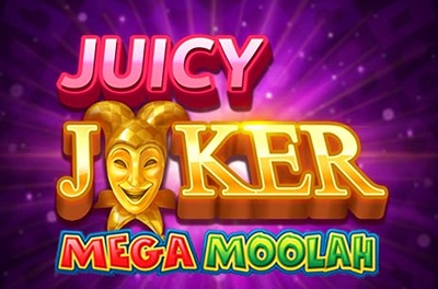 juicy joker mega moolah slot logo