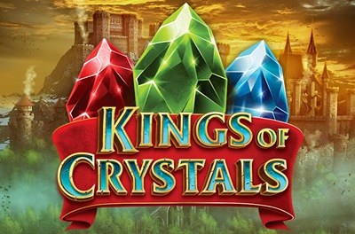 kings of crystals slot logo