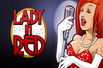 lady in red slot logo