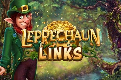 leprechaun link slot logo