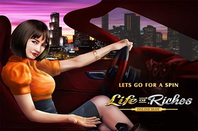 life of riches slot logo