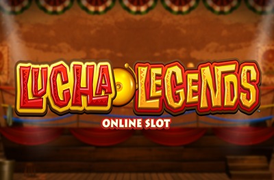 lucha legends slot logo