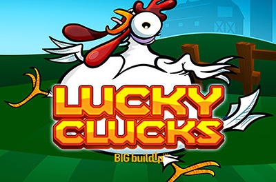 lucky clucks slot logo