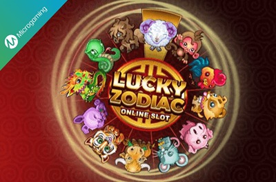 lucky zodiac slot logo