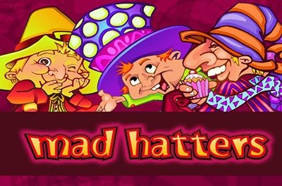 mad hatters slot logo