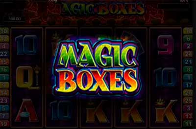 magic boxes slot logo