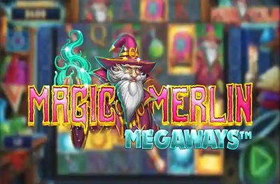 magic merlin megaways slot logo