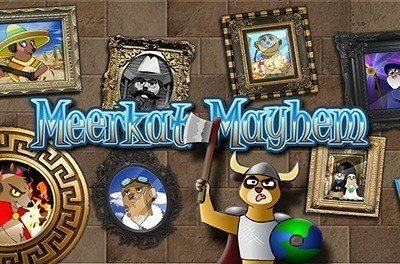 meerkat mayhem slot logo