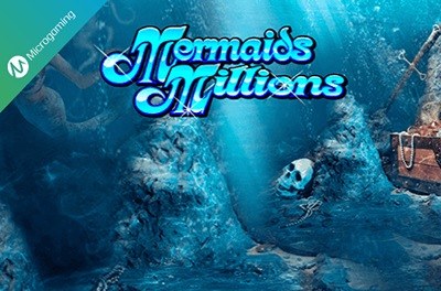 mermaids millions slot logo