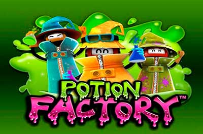 potion factory slot logo