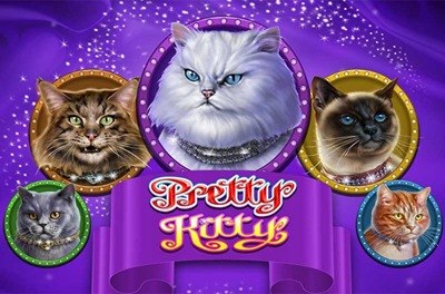 pretty kitty slot logo