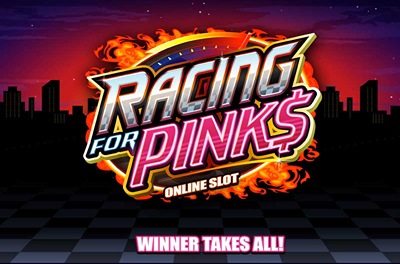 racing for pinks slot logo