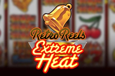 retro reels extreme heat slot logo