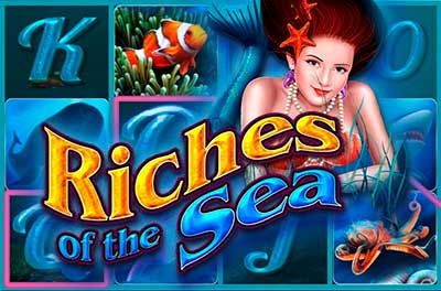 riches of the sea slot logo