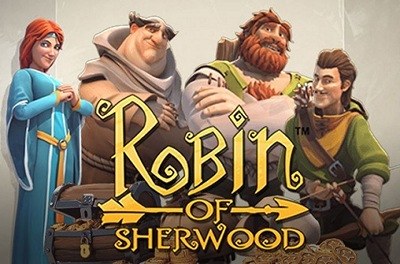 robin of sherwood slot logo