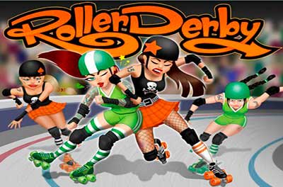 roller derby slot logo