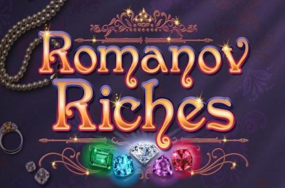 romanov riches slot logo