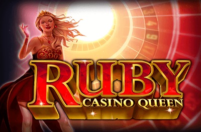 ruby casino queen slot logo