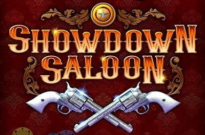 showdown saloon slot logo