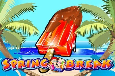 spring break slot logo