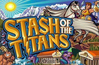 stash of the titans slot logo