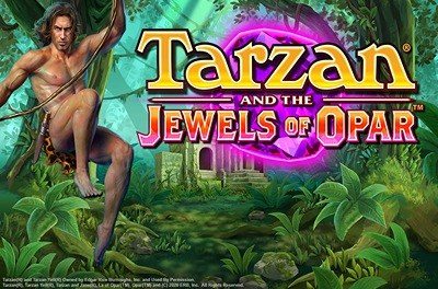 tarzan and the jewels of opar slot logo