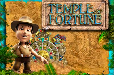 temple of fortune slot logo