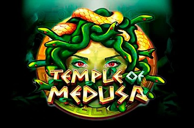 temple of medusa slot logo