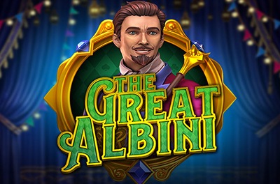 the great albini slot logo