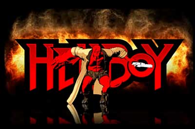 the hellboy slot logo