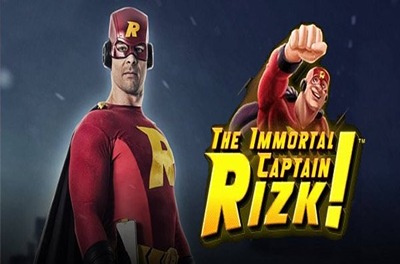 the immortal captain rizk slot logo