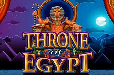 throne of egypt slot logo