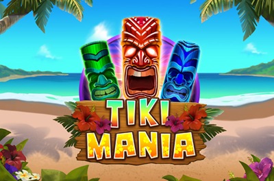 tiki mania slot logo