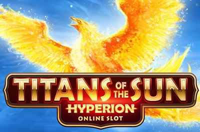 titans of the sun hyperion slot logo