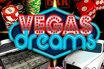 vegas dreams slot logo