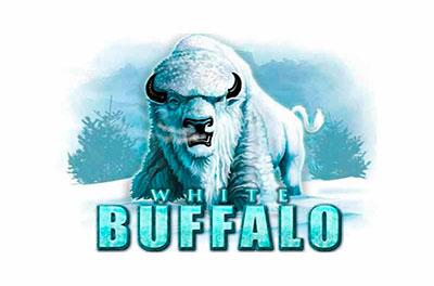white buffalo slot logo