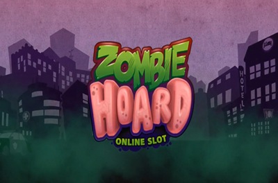 zombie hoard slot logo