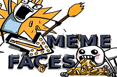 meme faces slot logo