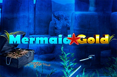 mermaid gold slot logo